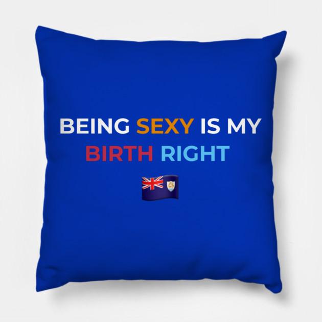 Being Sexy is My Birth Right AXA 2.0 Pillow by Drago
