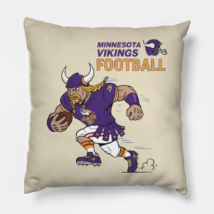 Minnesota Vikings Football Pillow