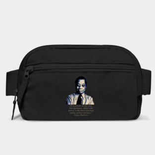 James Baldwin Quote 2 Bag