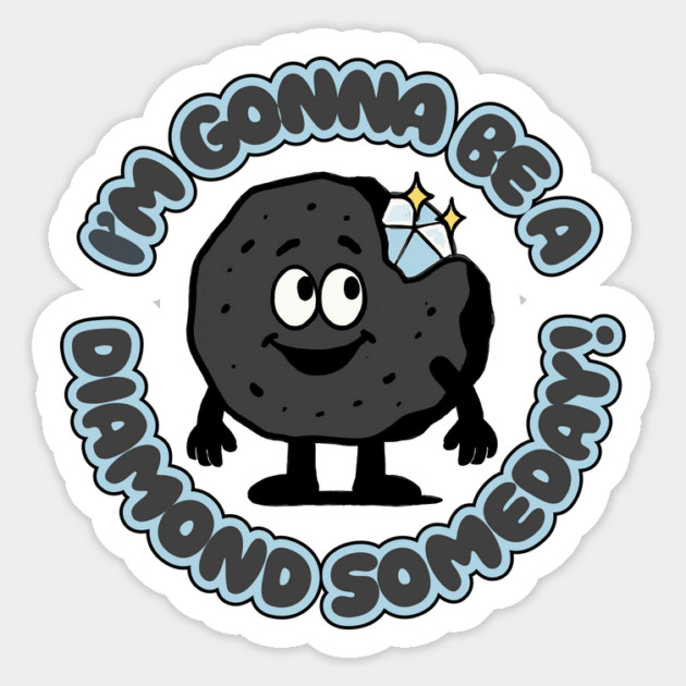 Old Chunk of Coal Magnet by rt-shirts