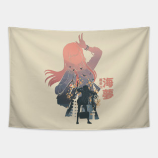 The Cosplay Girl Tapestry