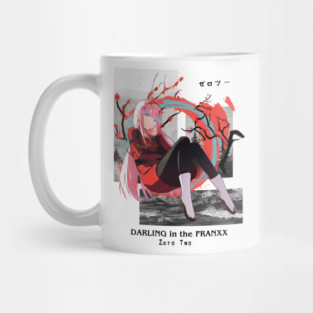 Landscape shards Sakura dawn Mug