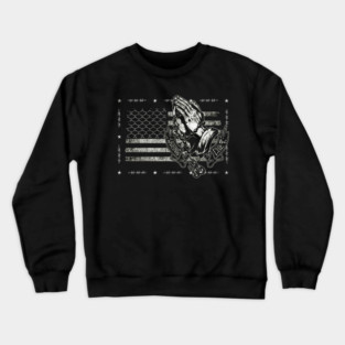 Praying Hands Crewneck Sweatshirt