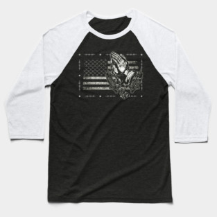 Praying Hands Baseball T-Shirt