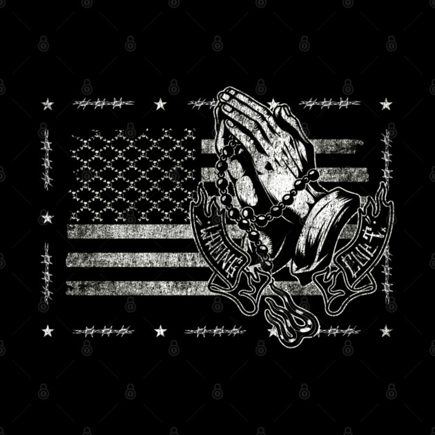 Praying Hands by Wrongteeshirt