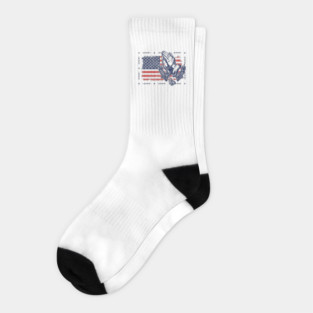 American Flag Socks
