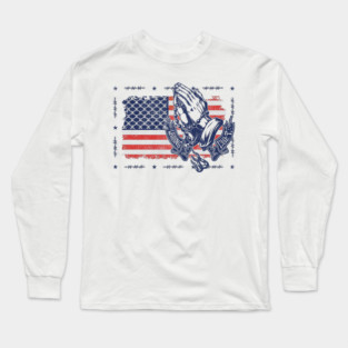 American Flag Long Sleeve T-Shirt