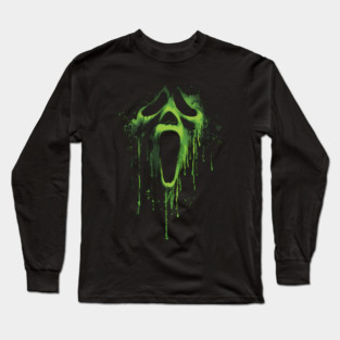 Melting Scream Long Sleeve T-Shirt
