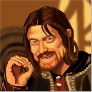 "One Does Not Simply..." Meme Caricature Posters and Art