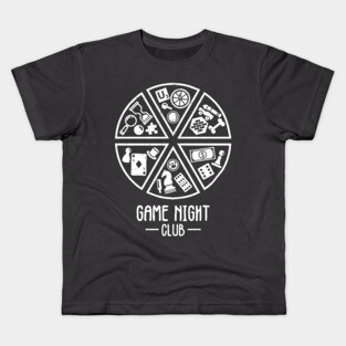 Game Night Club Kids T-Shirt