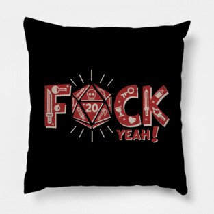 F@CK YEAH Pillow