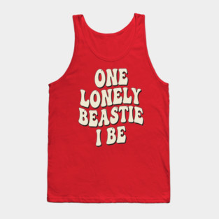 Beastie I Be Tee - One Lonely Monster Humorous Apparel Tank Top