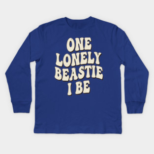 Beastie I Be Tee - One Lonely Monster Humorous Apparel Kids Long Sleeve T-Shirt