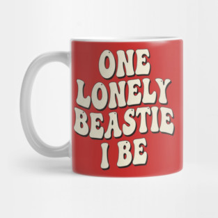 Beastie I Be Tee - One Lonely Monster Humorous Apparel Mug