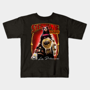 Stephanie Vaquer Wrestling Star – Lucha Libre Fan Art Kids T-Shirt