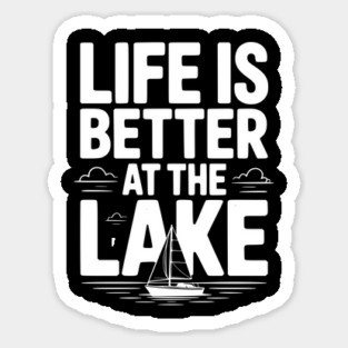 Life is Better at the Lake Magnet