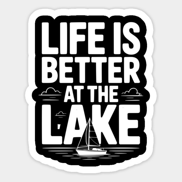 Life is Better at the Lake Magnet by Frank Ring