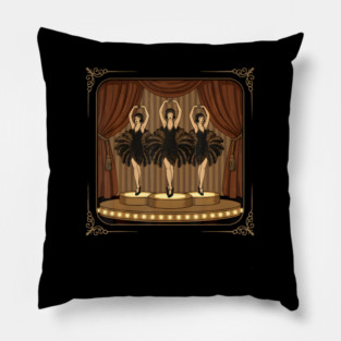 Show Dancing Extravaganza Cabaret Burlesque Vaudeville Pillow