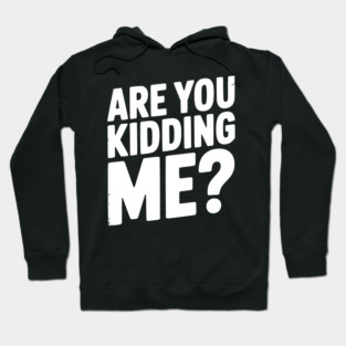 Are You Kidding Me? Hoodie