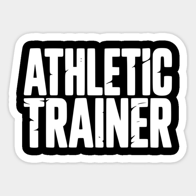 Athletic Trainer Sticker by Frank Ring