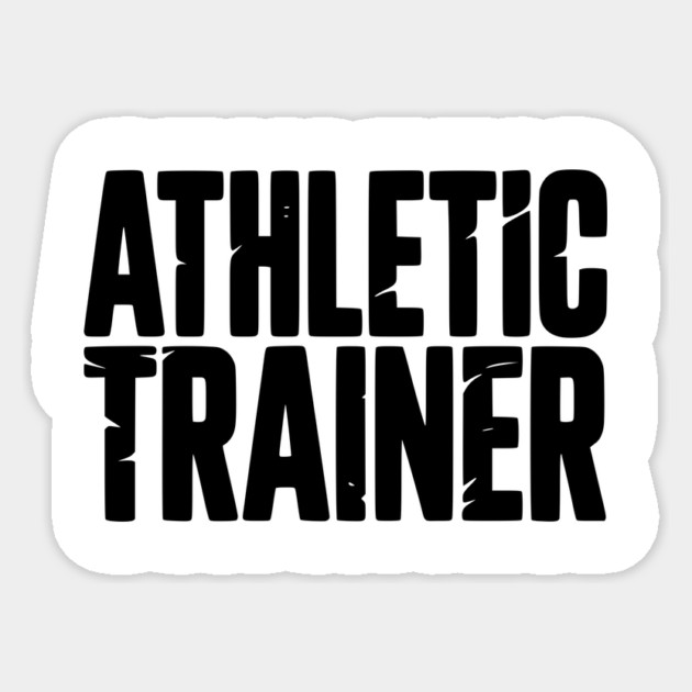 Athletic Trainer Sticker by Frank Ring