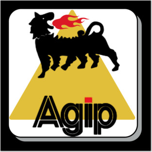 AGIP written artwork Posters and Art