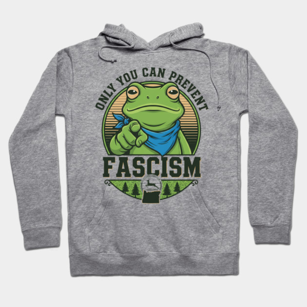 Portland-Frog-Activist Hoodie by ArtistTee ⭐⭐⭐⭐⭐
