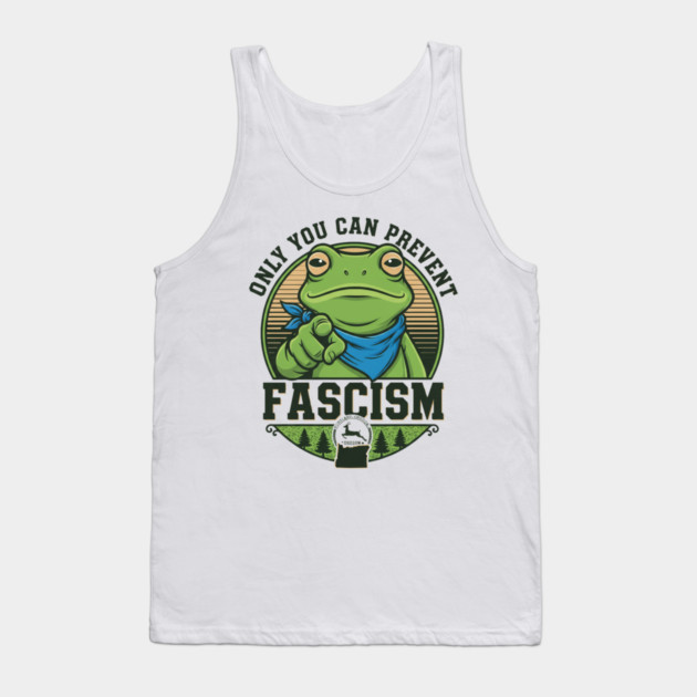 Portland-Frog-Activist Tank Top by ArtistTee ⭐⭐⭐⭐⭐