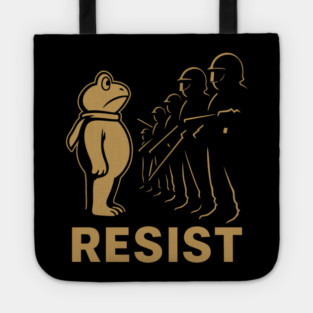 Resist-Portland-Frog-Protest Tote