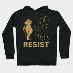Resist-Portland-Frog-Protest Hoodie