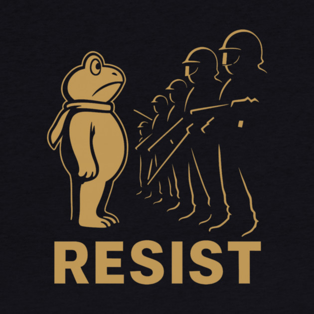 Resist-Portland-Frog-Protest by ArtistTee ⭐⭐⭐⭐⭐