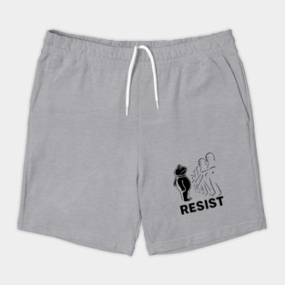 Resist Portland Frog Protest Shorts