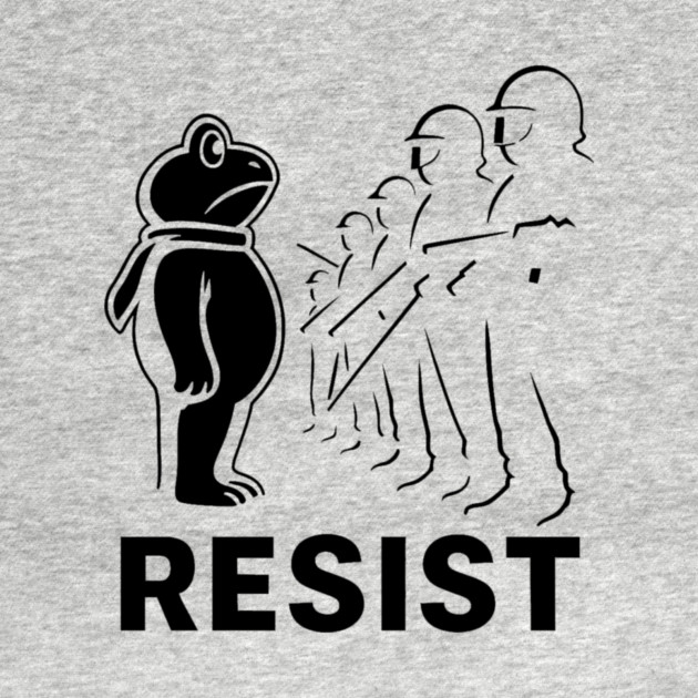 Resist Portland Frog Protest by ArtistTee ⭐⭐⭐⭐⭐