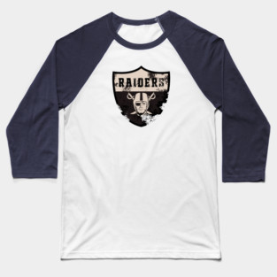 Vintage Oakland Raiders 02 - stilldark Baseball T-Shirt