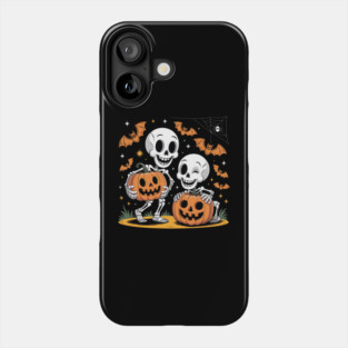 Slightly Subtle Halloween Skeleton Phone Case