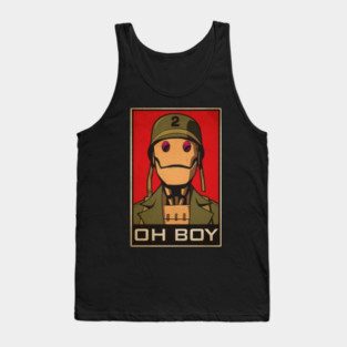 oh boy - gi robot Tank Top