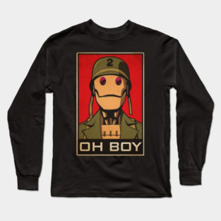 oh boy - gi robot Long Sleeve T-Shirt