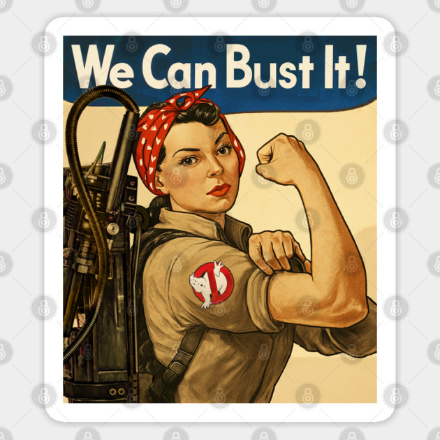 We Can Bust It Sticker by Ecto Girl