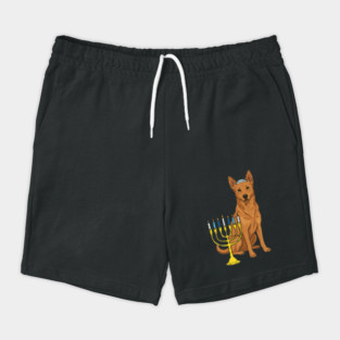 American Dingo Dog Happy Hanukkah Puppy Jewish Celebration Shorts