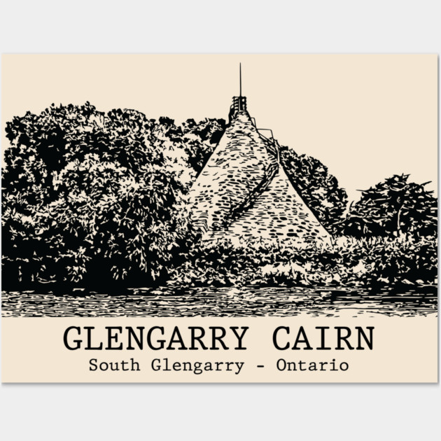 Glengarry Cairn - South Glengarry ON Wall Art by Lakeric