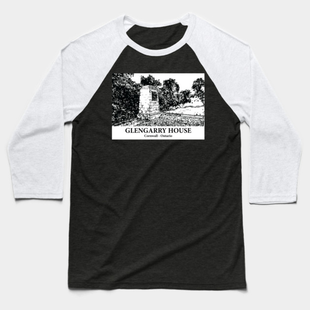 Glengarry House - Cornwall ON Baseball T-Shirt by Lakeric