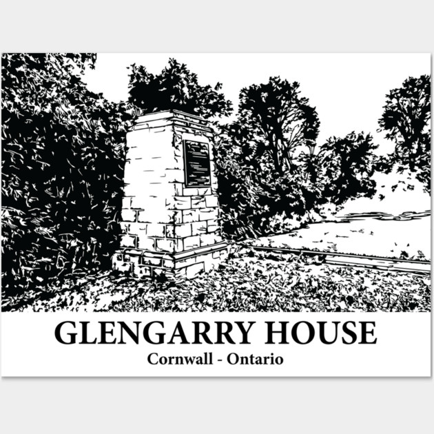 Glengarry House - Cornwall ON Wall Art by Lakeric