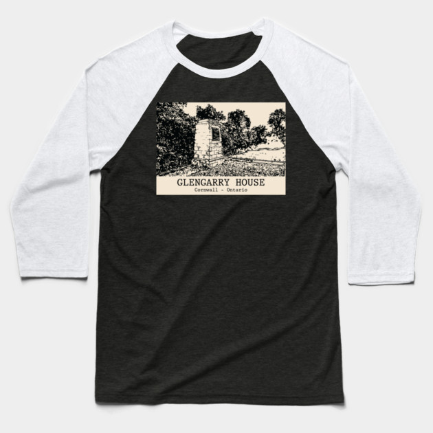 Glengarry House - Cornwall ON Baseball T-Shirt by Lakeric