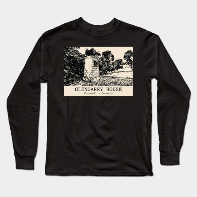 Glengarry House - Cornwall ON Long Sleeve T-Shirt by Lakeric