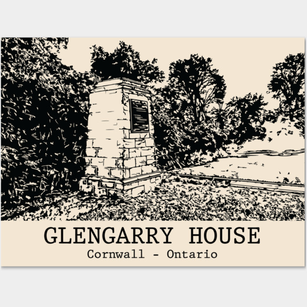 Glengarry House - Cornwall ON Wall Art by Lakeric