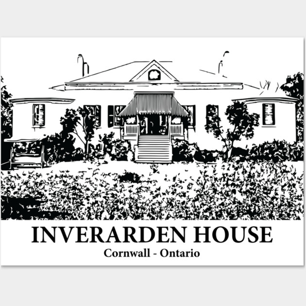 Inverarden House - Cornwall ON Wall Art by Lakeric