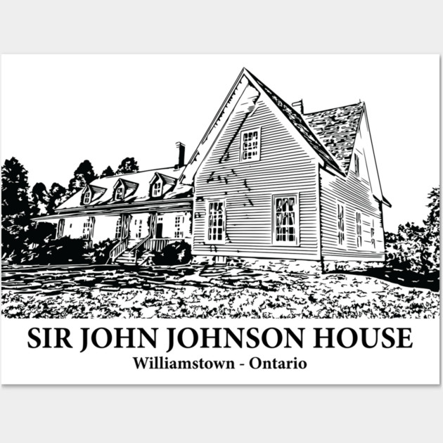 Sir John Johnson House - Williamstown ON Wall Art by Lakeric