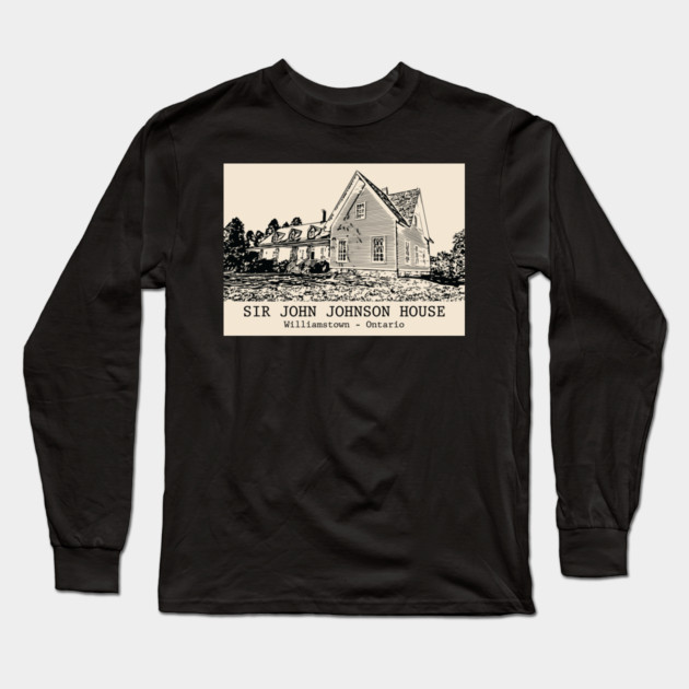 Sir John Johnson House - Williamstown ON Long Sleeve T-Shirt by Lakeric