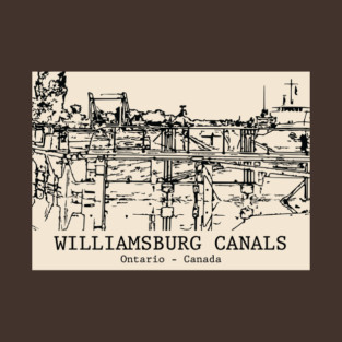 Williamsburg Canals - Ontario T-Shirt