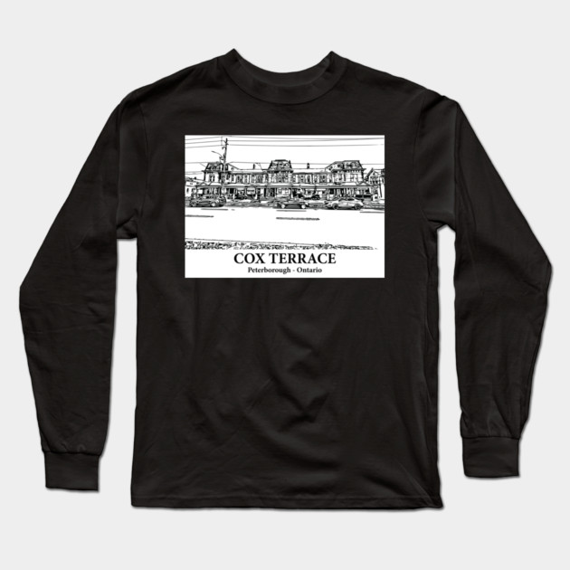 Cox Terrace - Peterborough ON Long Sleeve T-Shirt by Lakeric